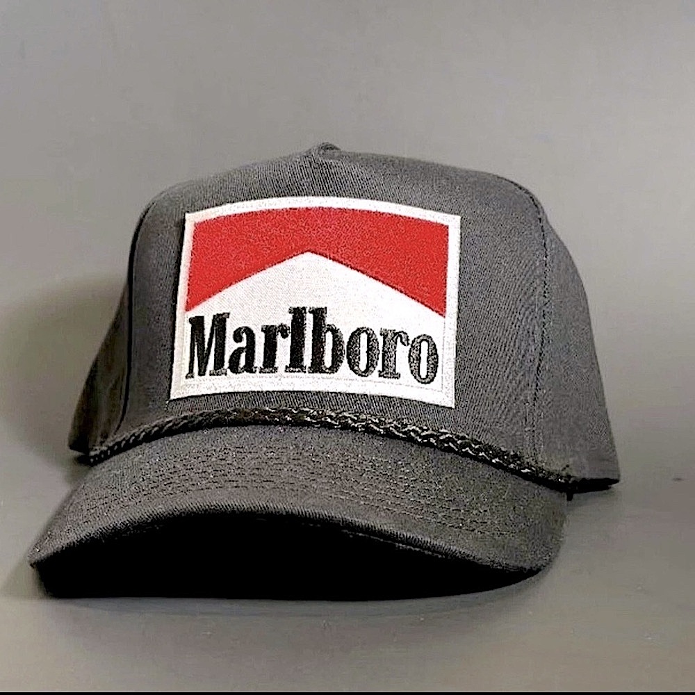Marlboro Black Rope Cap
